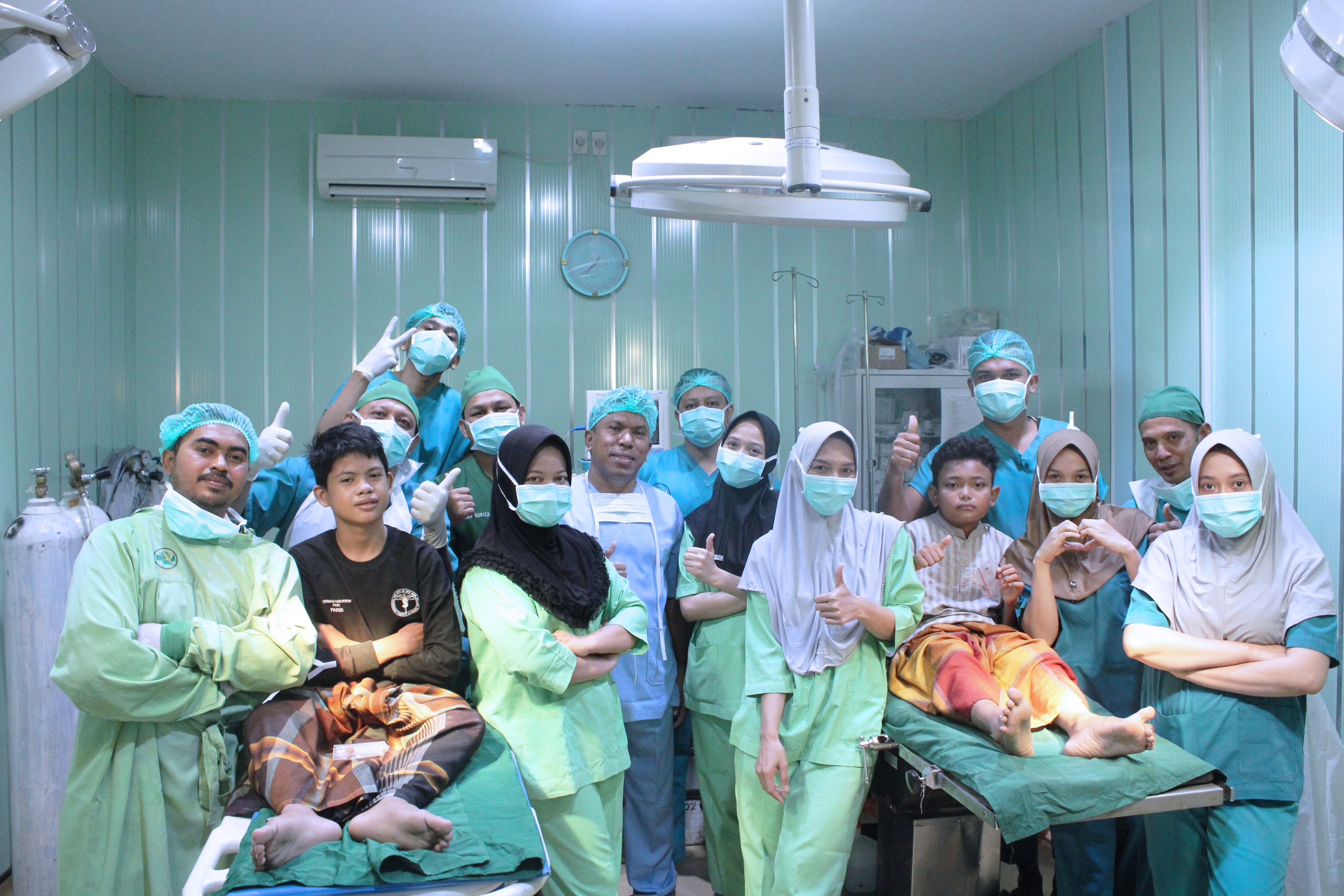 Modern medical facility